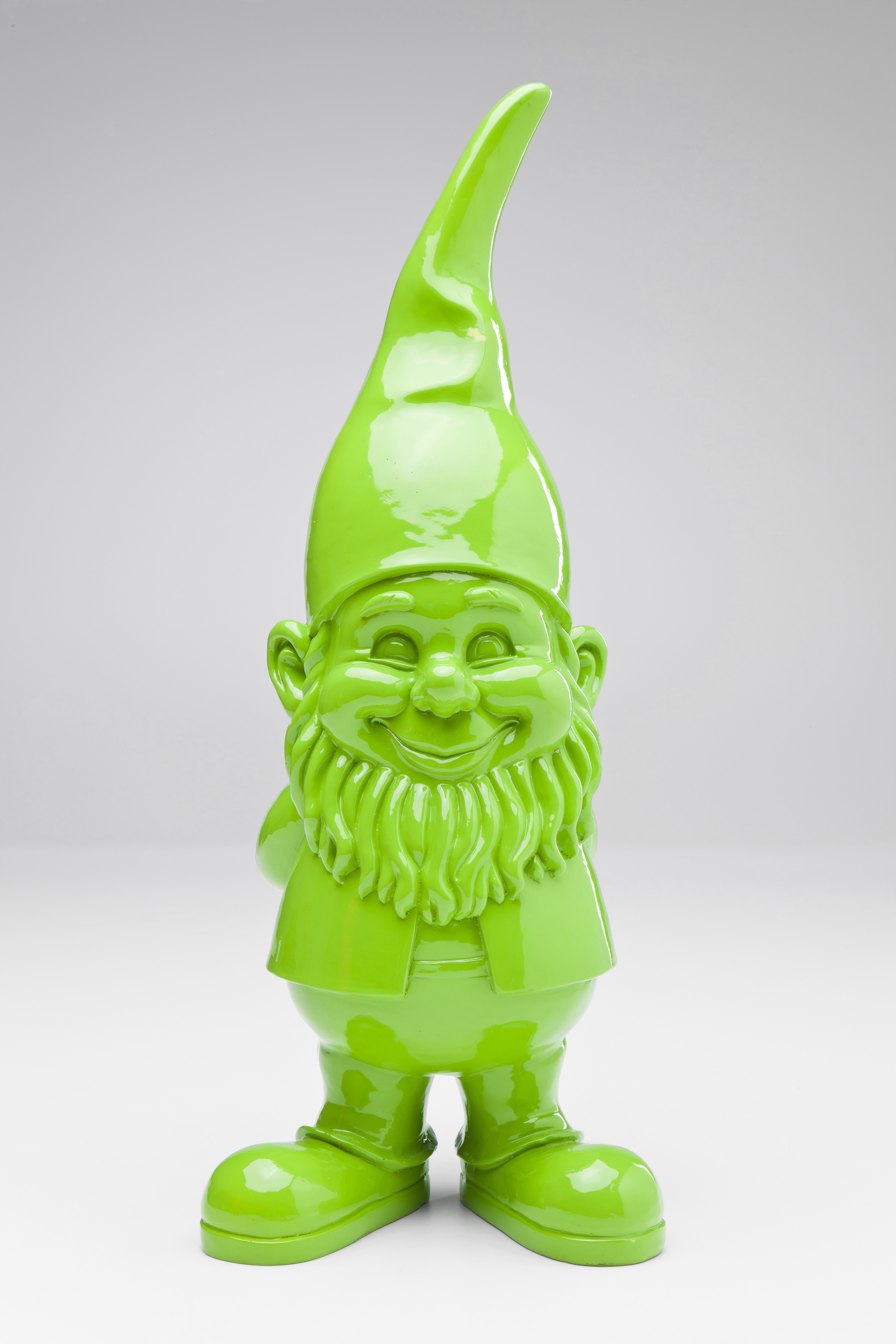 Skulptur Tomte – Grön, 46cm – bild-1.