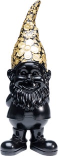 Ukrasna Figura Standing Gnome crna Gold – slika-1.