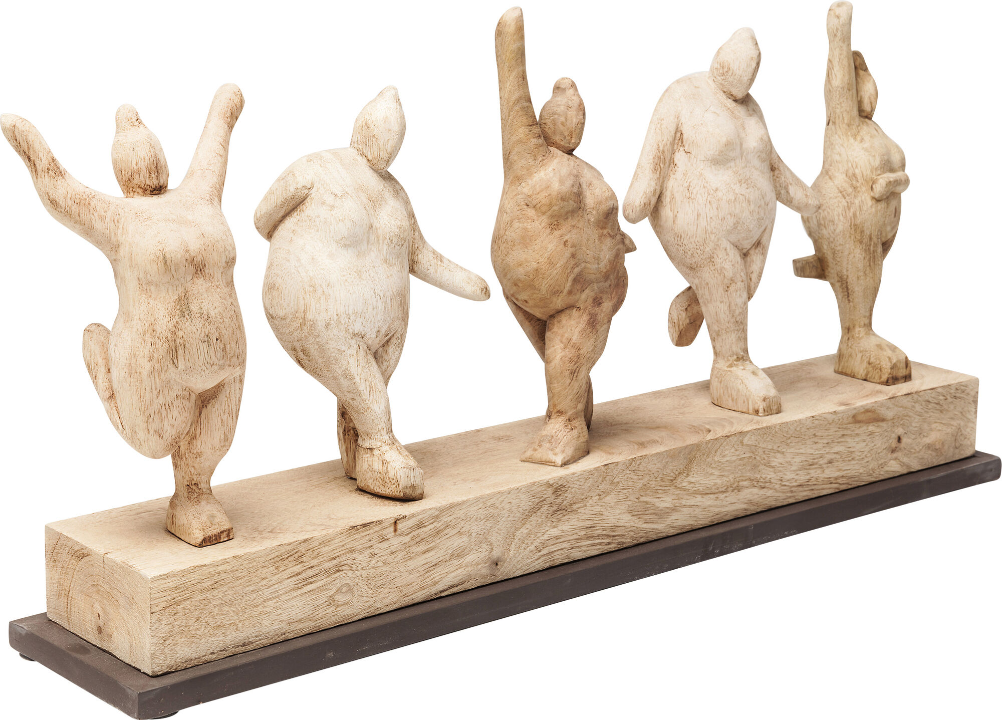 Figurka dekoracyjna Group Fitness Girls 72x31 cm drewniana – grafika-1.