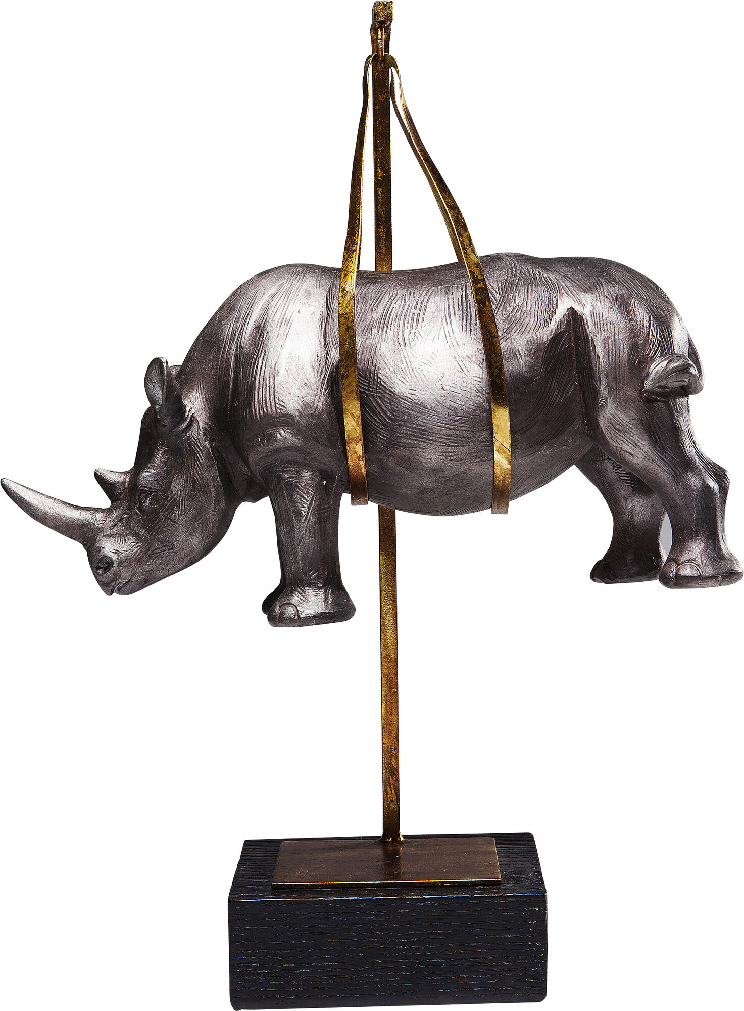 Dekoratyvinė skulptūrėlė Hanging Rhino – paveikslėlis-1.