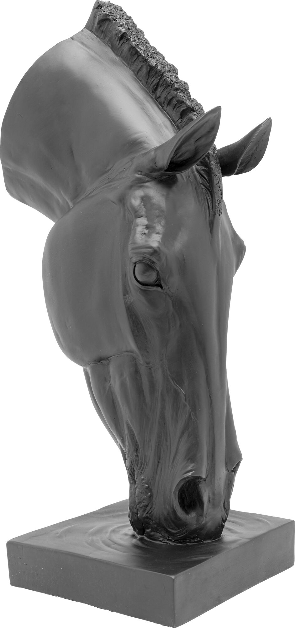 Objeto deco Horse Face negro 72cm – Imagen-1.