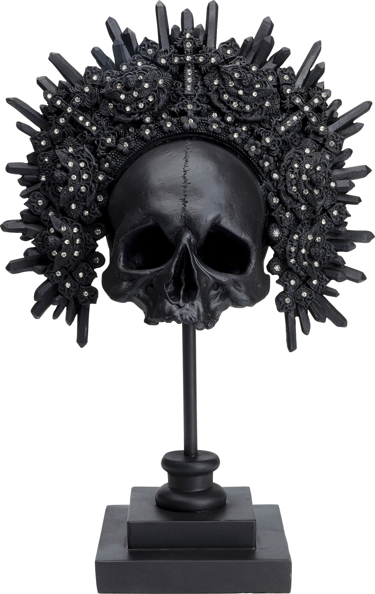Ukrasna Figura King Skull Black 49cm – slika-1.