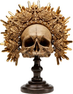 Dekor King Skull - Skulptur på Fot – bild-1.