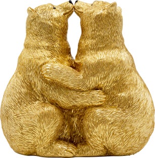 Dekoratyvinė skulptūrėlė Kissing Bears 17cm – paveikslėlis-1.