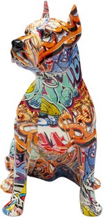 Figura Deco Graffiti Dog 41cm – Imagen-1.