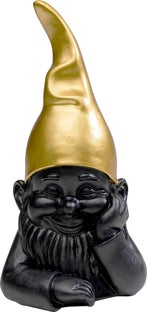 Skulptur Tomte - Svart, 21cm – bild-1.