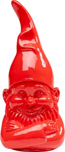 Piros Törpe Dekorációs Figura 21cm – kép-1.