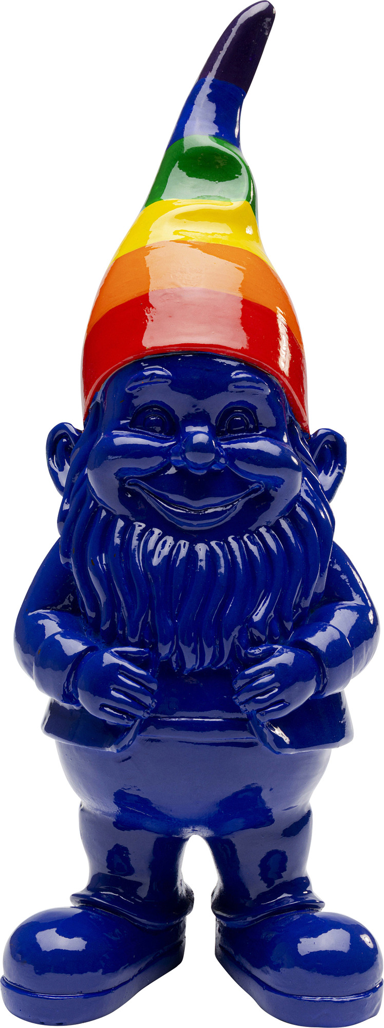 Ukrasna figura Gnome Rainbow Blue 21cm – slika-1.