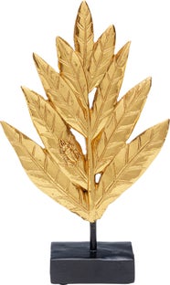 Dekoracija Leaves Gold 15,2cm – paveikslėlis-1.