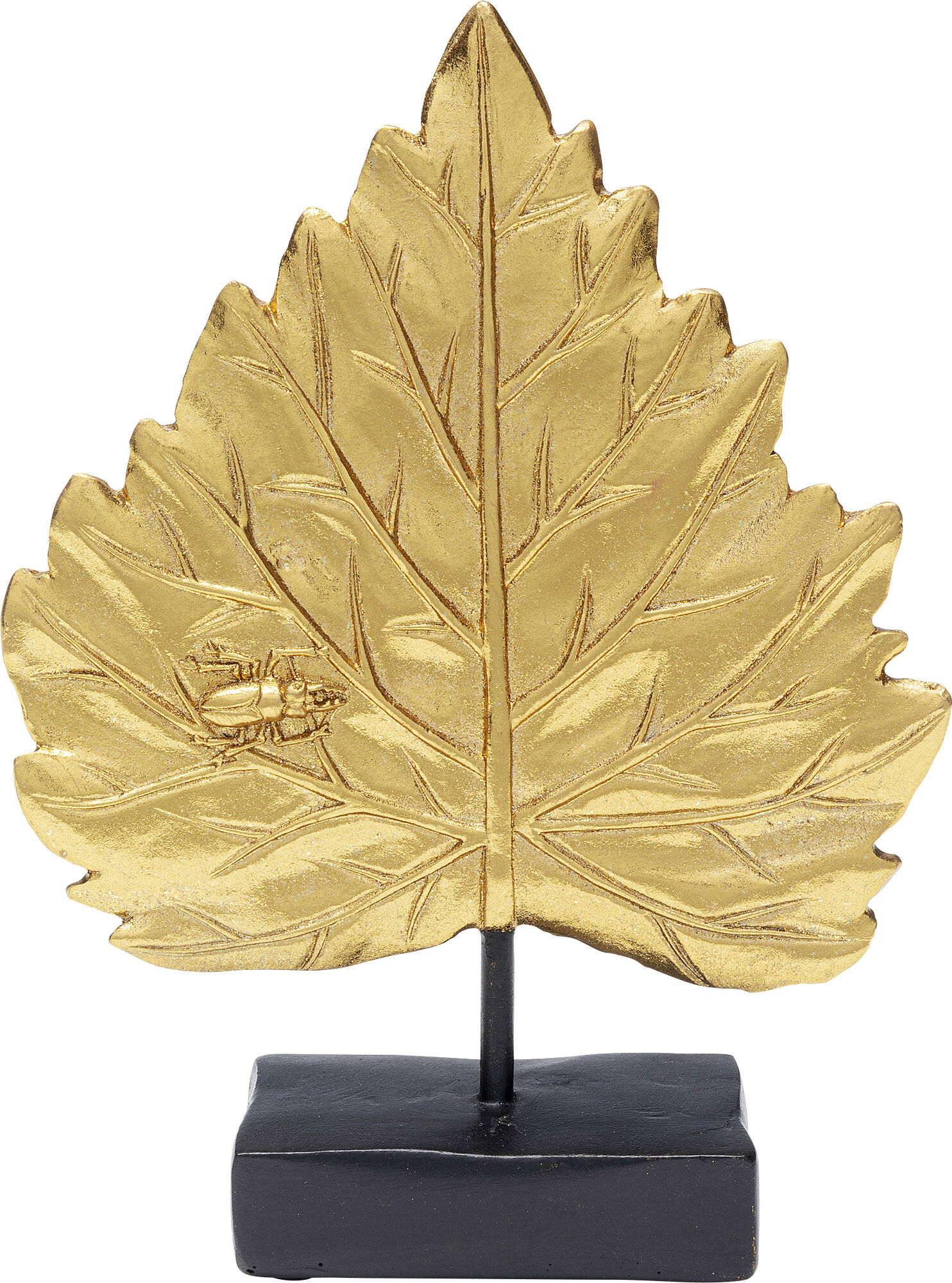 Dekoracija Leaves Gold 16,5cm – paveikslėlis-1.