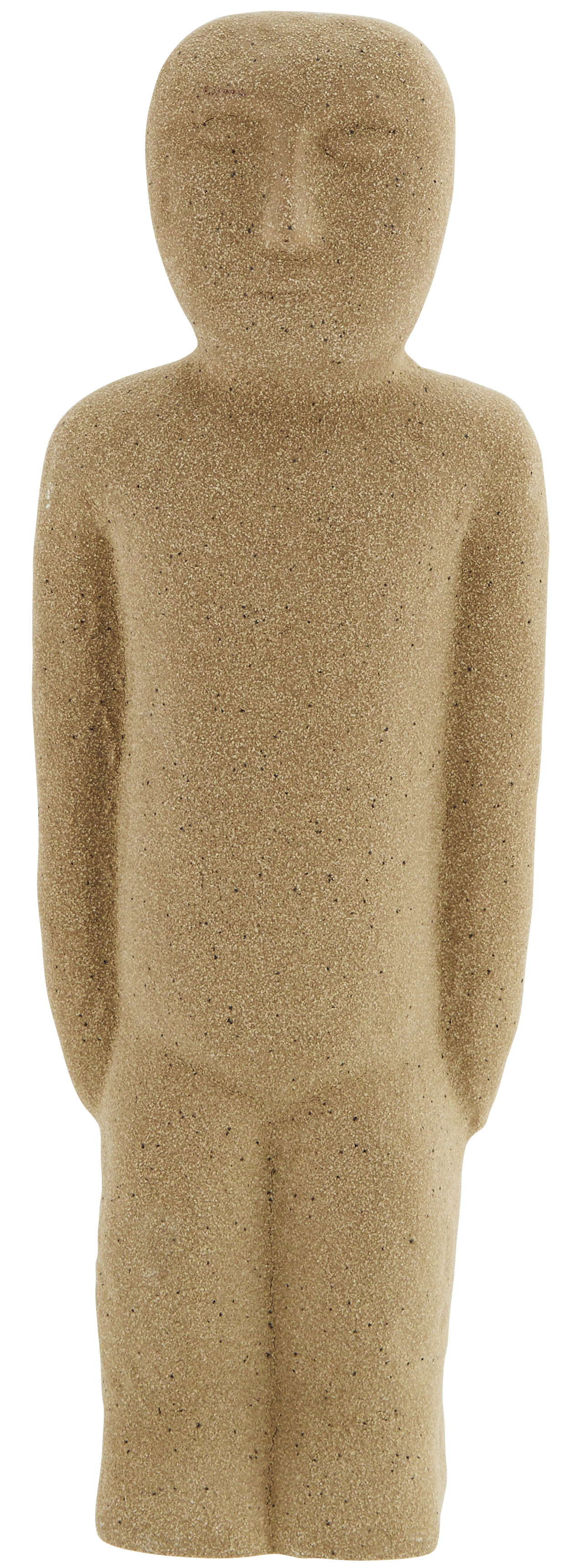 Figurka dekoracyjna Min 23 cm beżowa – obraz-1