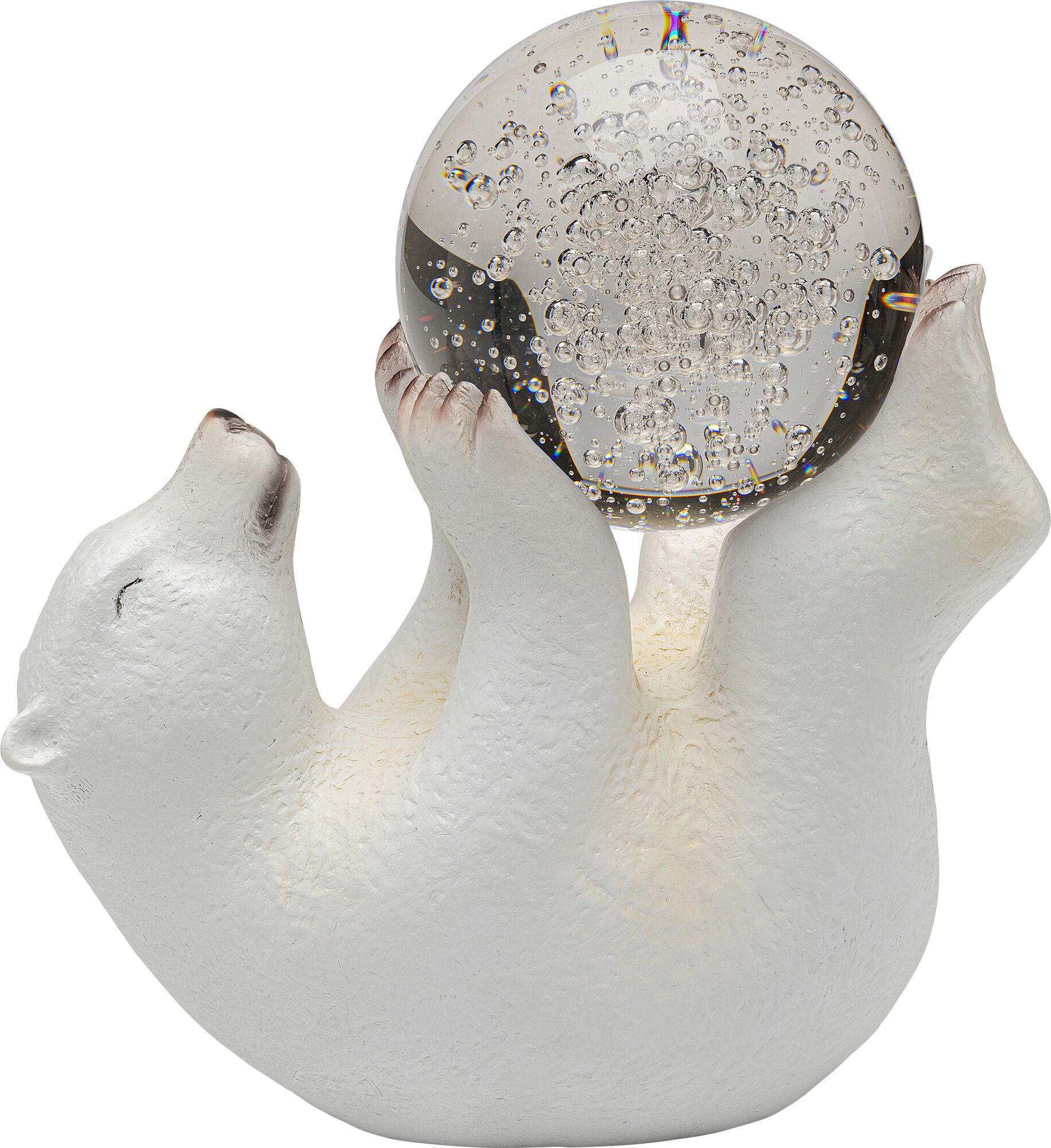 Figurka dekoracyjna miś polarny 23x26 cm – obraz-1