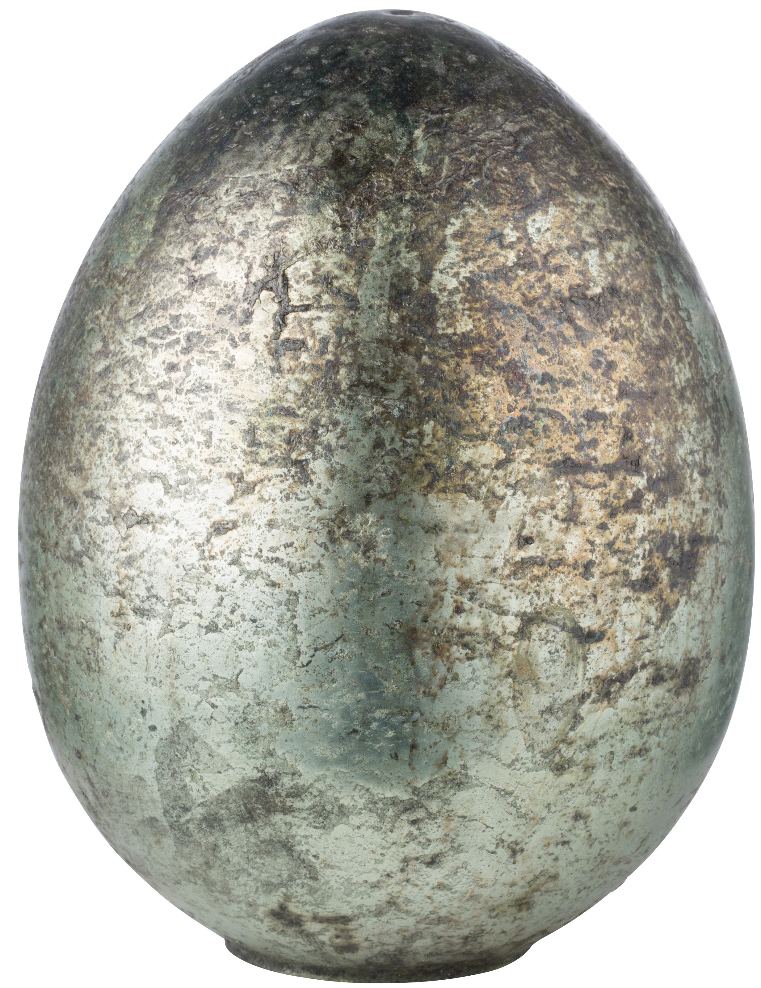 Figurka dekoracyjna Muriella Egg Ø10x15 cm zielona Outlet – obraz-1
