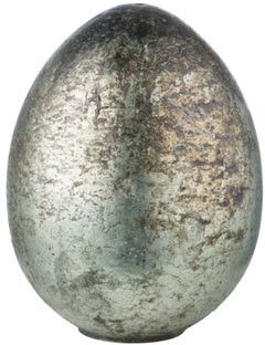 Figurka dekoracyjna Muriella Egg Ø10x15 cm zielona Outlet – obraz-1