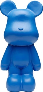 Figurka dekoracyjna niebieski miś 51 cm – obraz-1