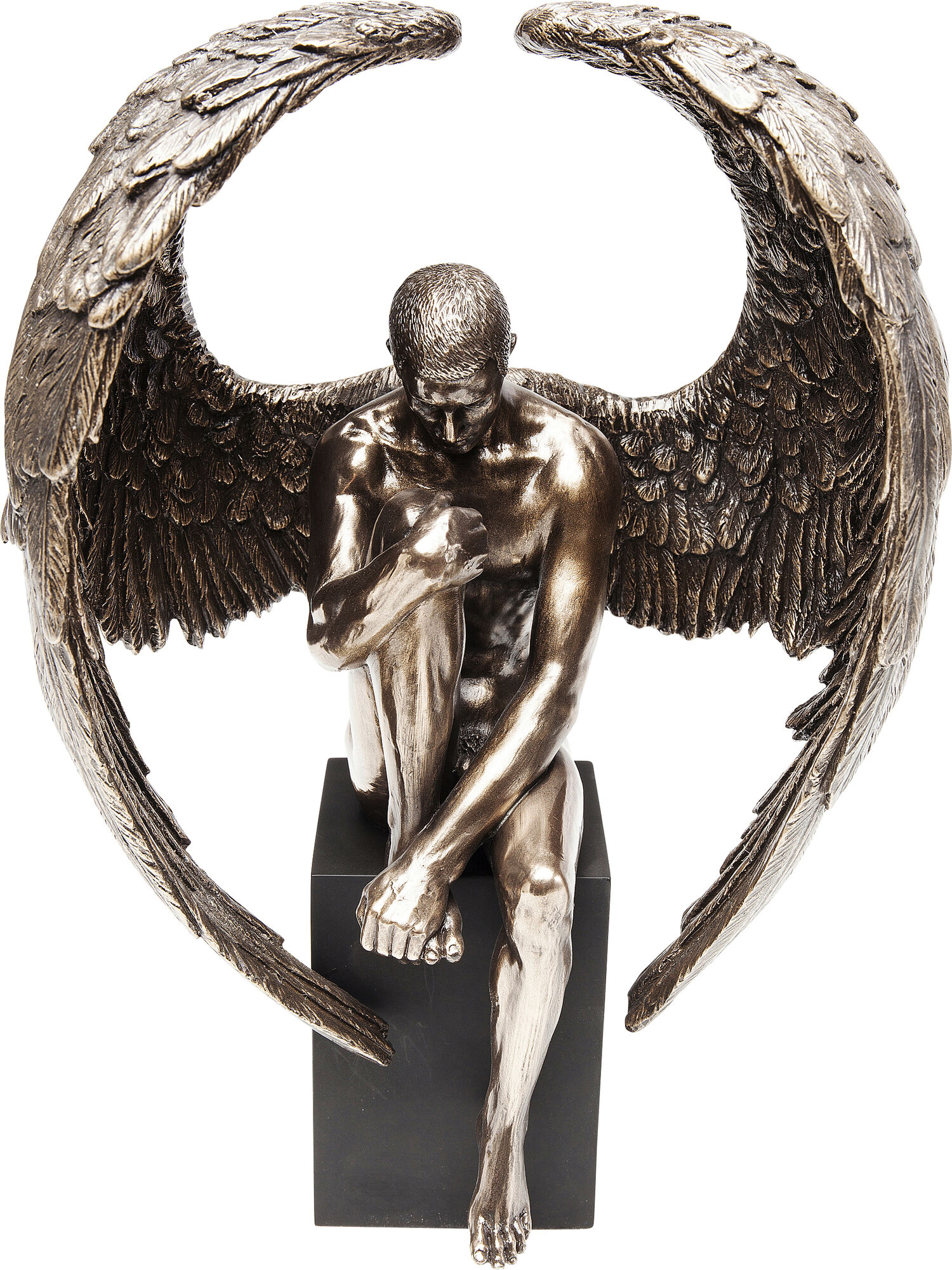 Siddende engel – billede-1.