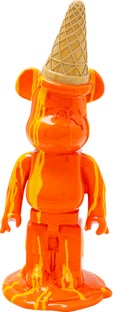 Ukrasna figura Gelato Bear Orange 40cm – slika-1.