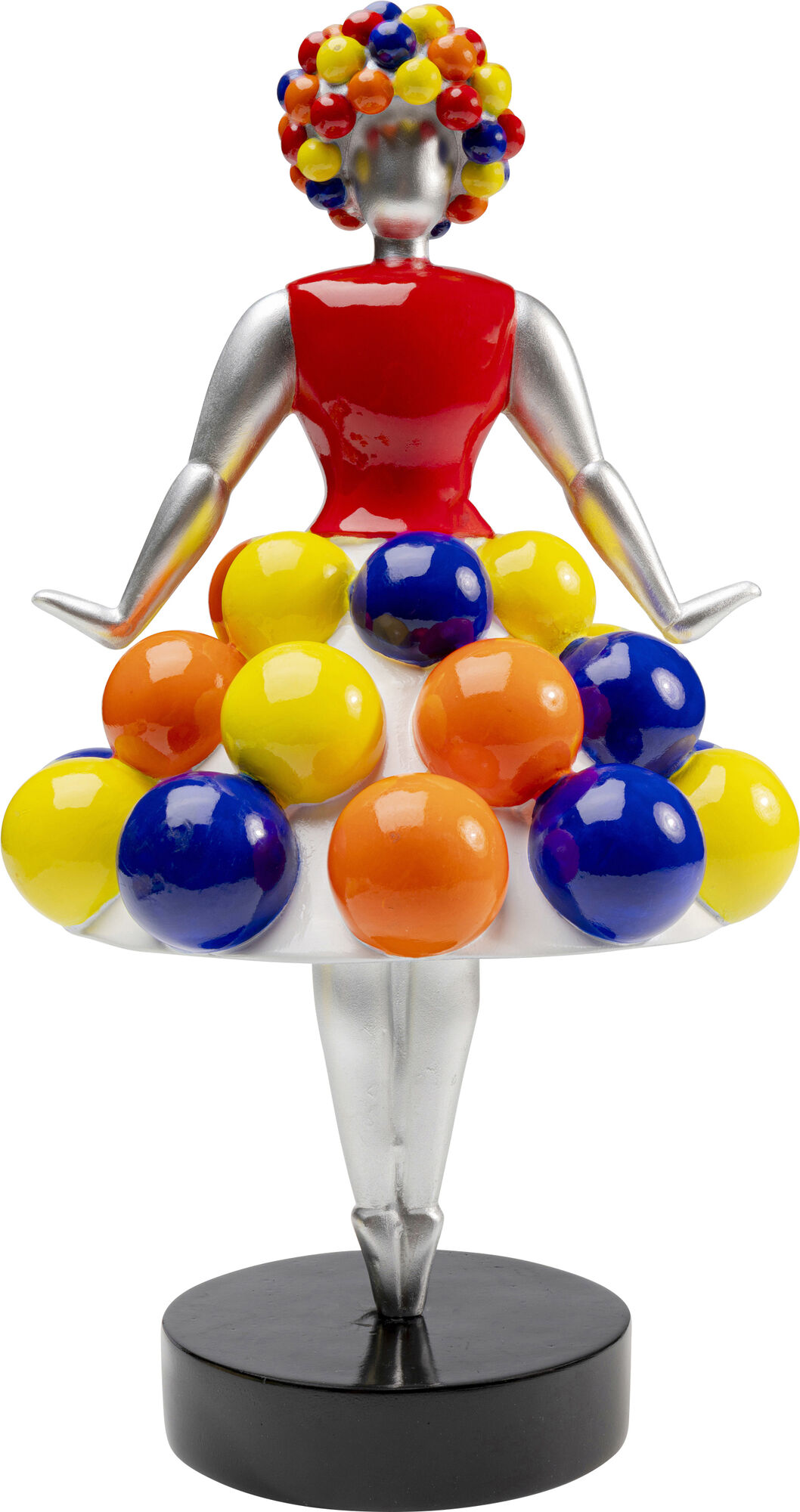 Figurka dekoracyjna primabalerina kolorowa 35 cm – obraz-1