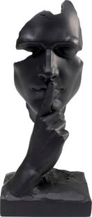 Ukrasna Figura Quiet Face crna 31cm – slika-1.