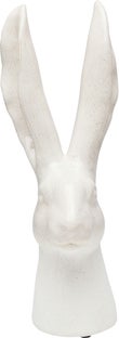Obiect decorativ Rabbit Head Alb 40cm – imagine-1.