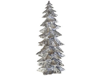 Figurka dekoracyjna Serafina Arbre Ø10x20 cm antyczne srebro – obraz-1