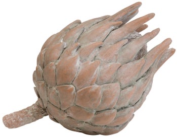 Figurka dekoracyjna Serafina Flower 16x10 cm naturalna Outlet – obraz-1