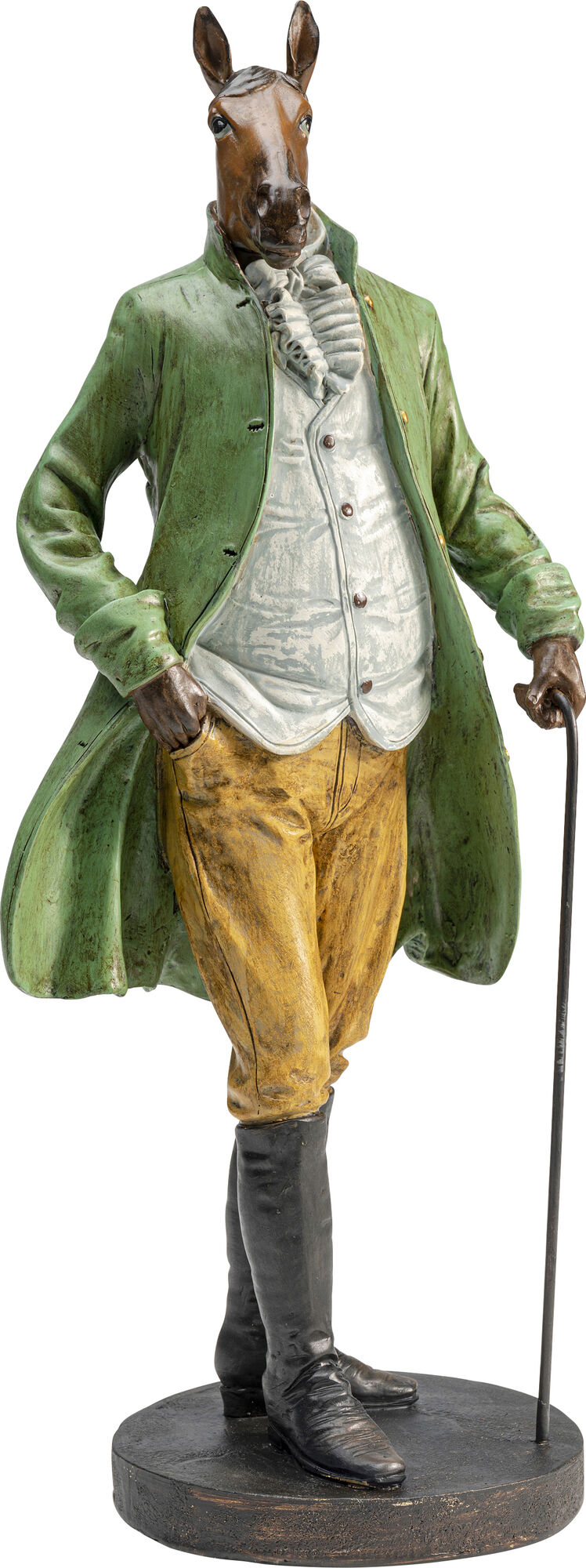 Figura decorativa Sir Horse Standing 44cm – immagine-1.