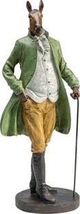 Figura decorativa Sir Horse Standing 44cm – immagine-1.