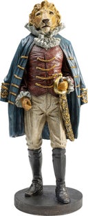 Figurka dekoracyjna kolorowa lew 18x14 cm – obraz-1