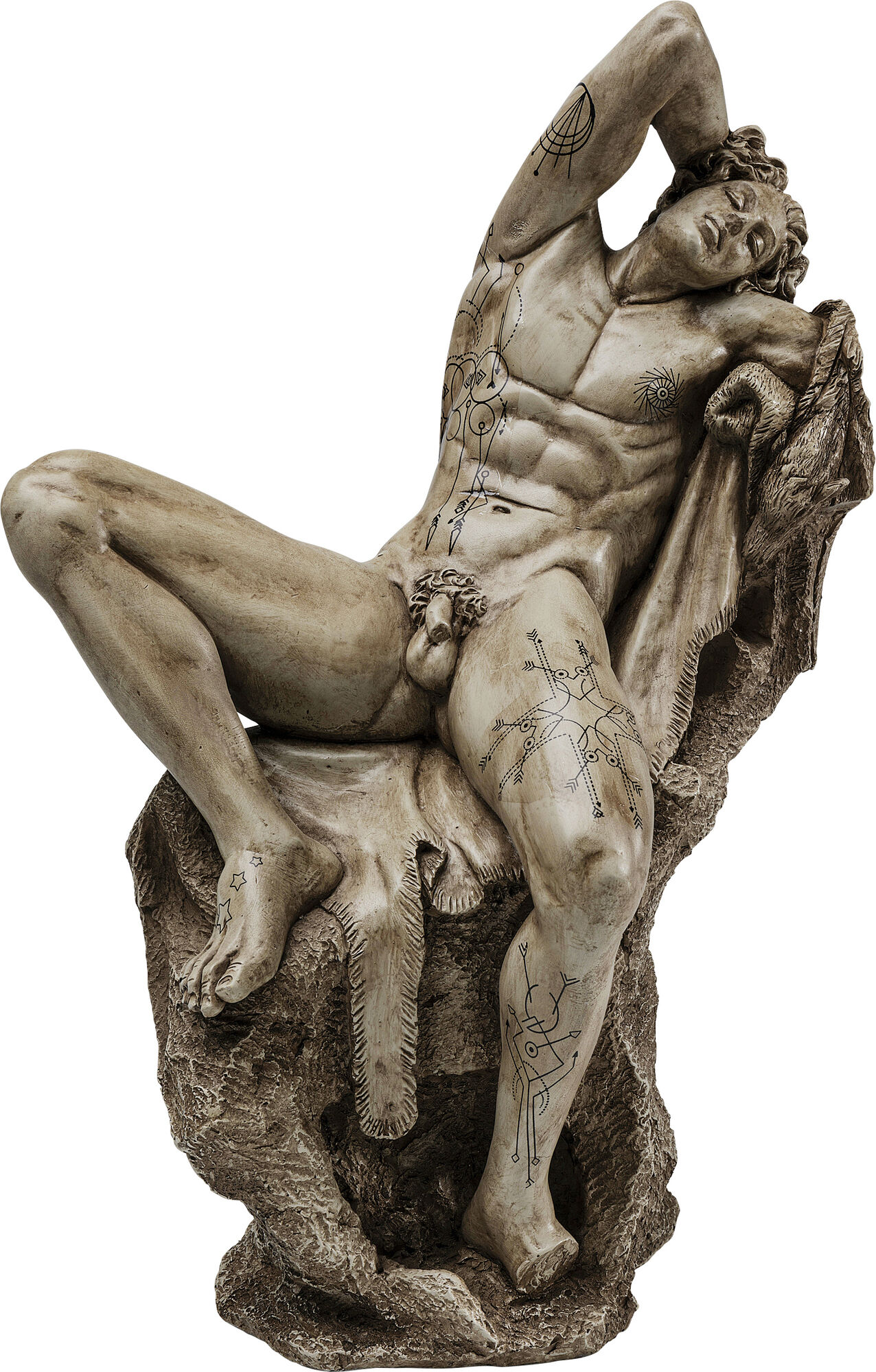 Figurka dekoracyjna Sleeping Man 28x39 cm – grafika-1.