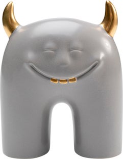 Dekoracija Funny Teeth Grey 15cm – paveikslėlis-1.