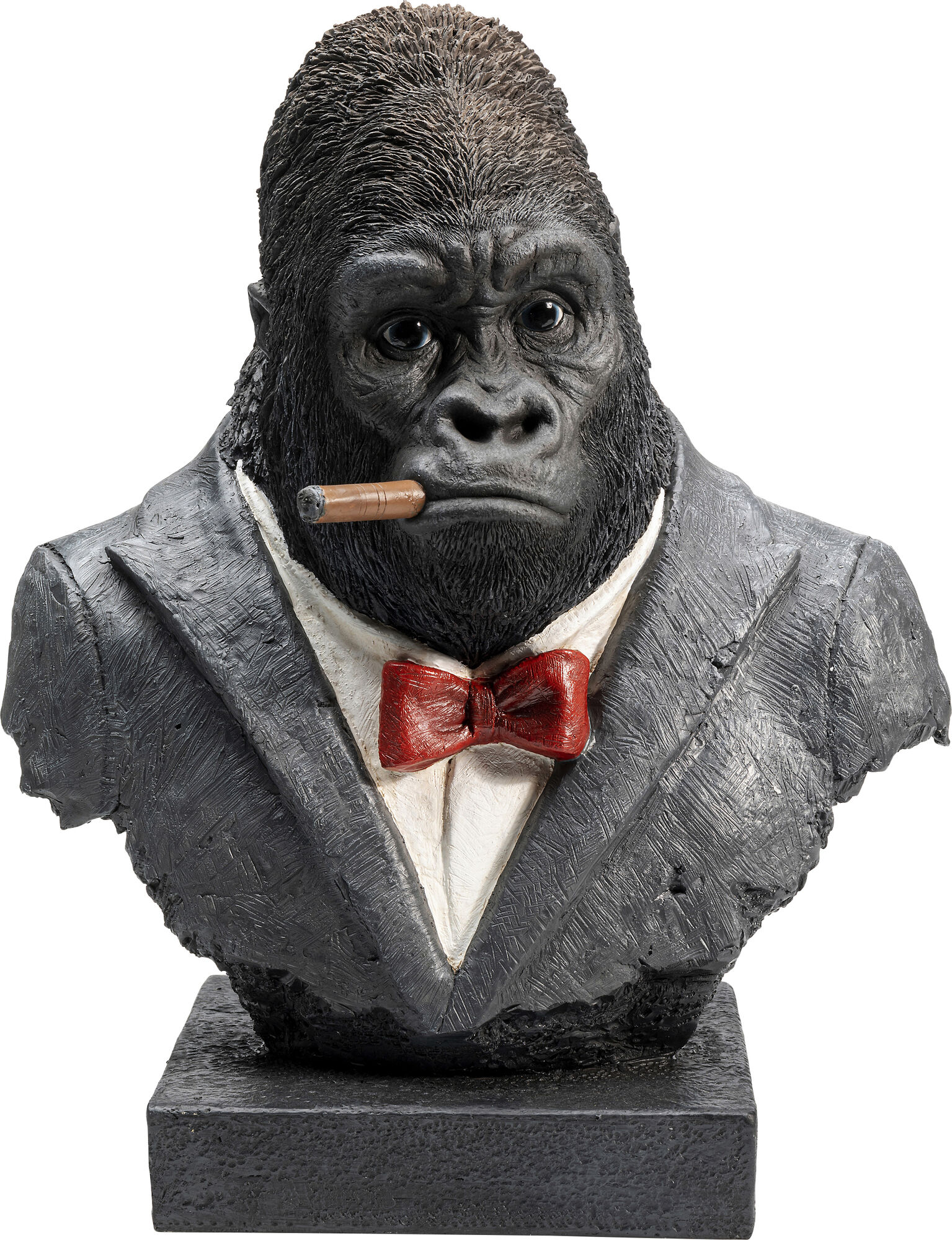 Skulptur Smoking Gorilla - Byst – bild-1.