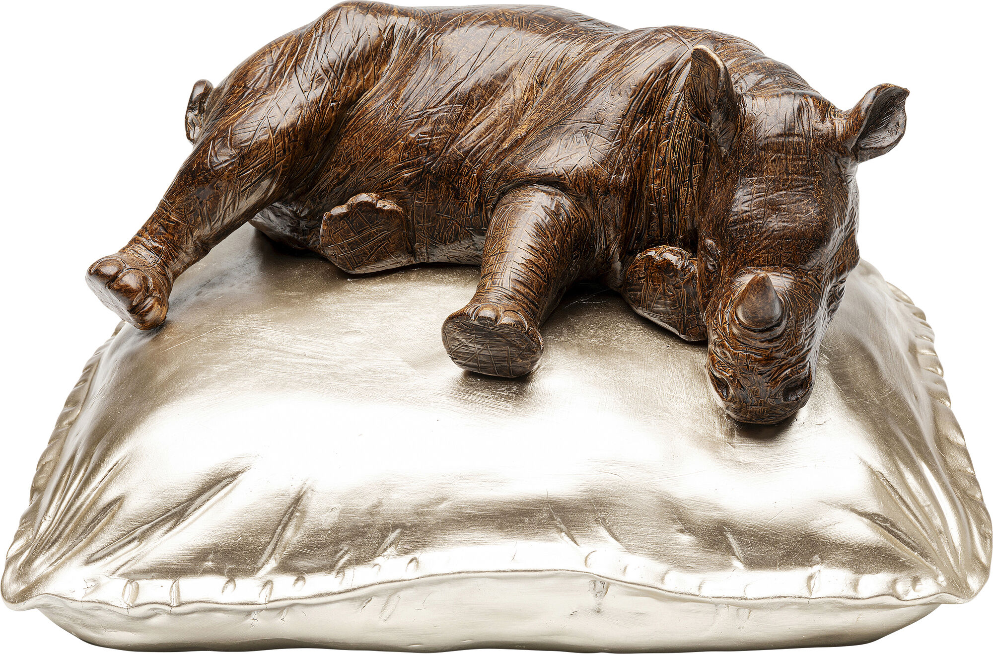 Figura Deco Sleeping Rhino 37cm – Imagen-1.