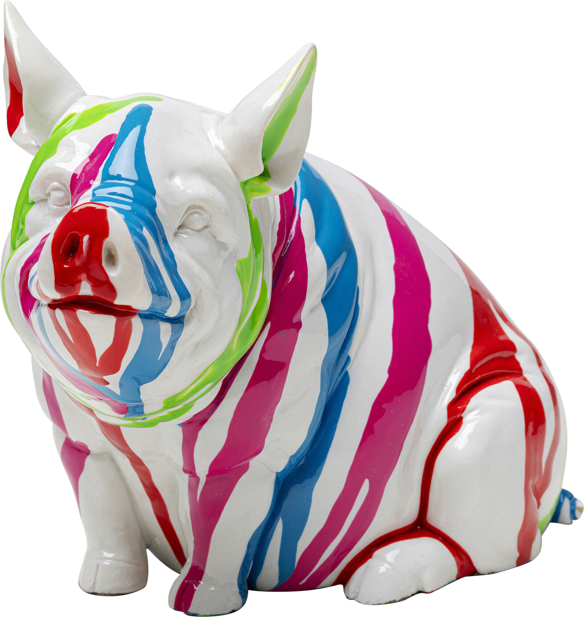 Sitting Pig Holi Dekorfigura 14cm – kép-1.