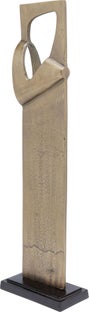 Obiect decorativ Taiki Argintiu 63cm – imagine-1.