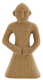 Figurka dekoracyjna Talisman 15 cm beżowa – obraz-1