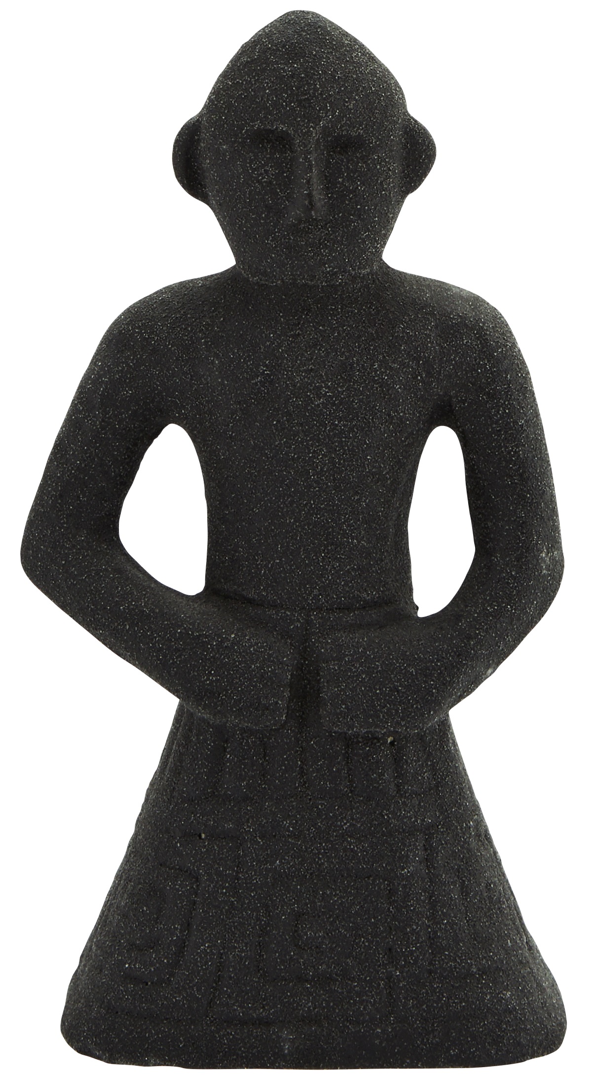 Figurka dekoracyjna Talisman 15 cm czarna – obraz-1