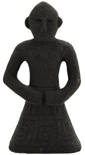 Figurka dekoracyjna Talisman 15 cm czarna – obraz-1