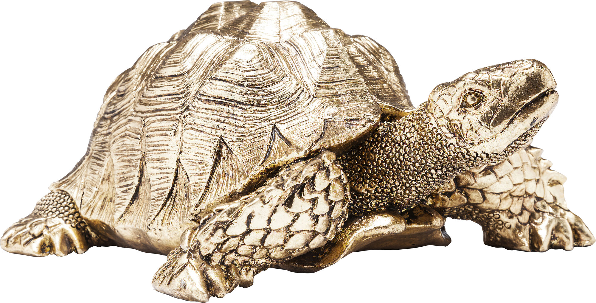 Figurina Decorativa Turtle Auriu Small – imagine-1.