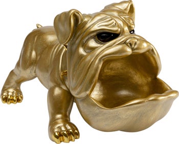 Figura deco Hungry Dog Dorado 37cm – Imagen-1.