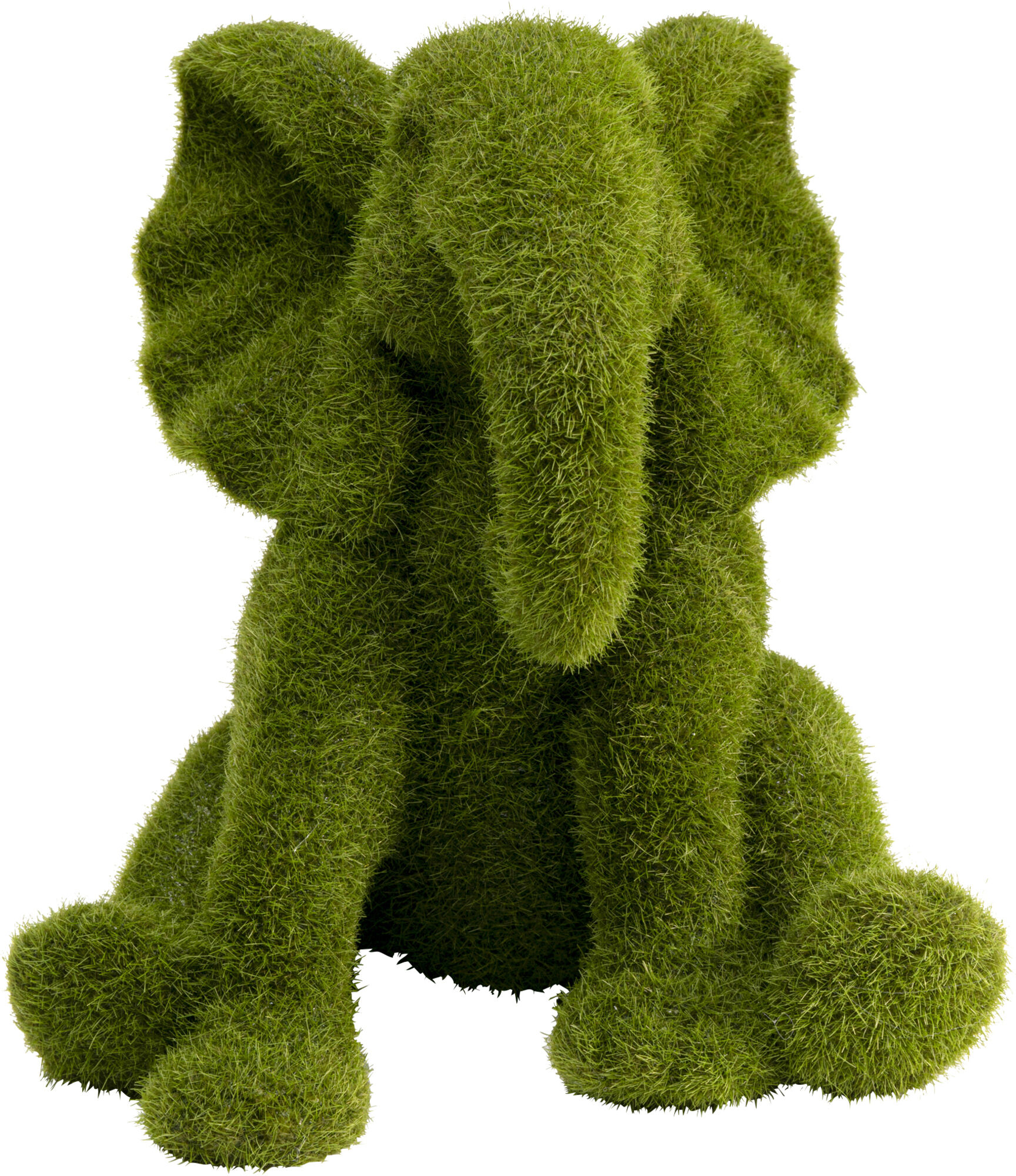 Dekoratyvinė statulėlė Elephant Flock Green 18cm – paveikslėlis-1.
