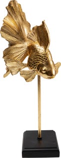Figurka dekoracyjna złota rybka 22x45 cm – obraz-1