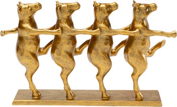 Dekoratyvinė statulėlė Dancing Cows 40cm – paveikslėlis-1.