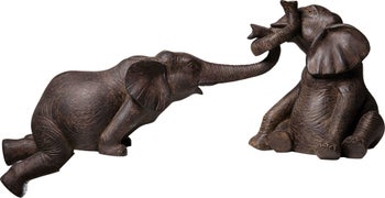 Deco Figurine Elefant Zirkus (2/Set) – billede-1.