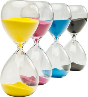 Timer Homokóra többszínű 20cm – kép-1.