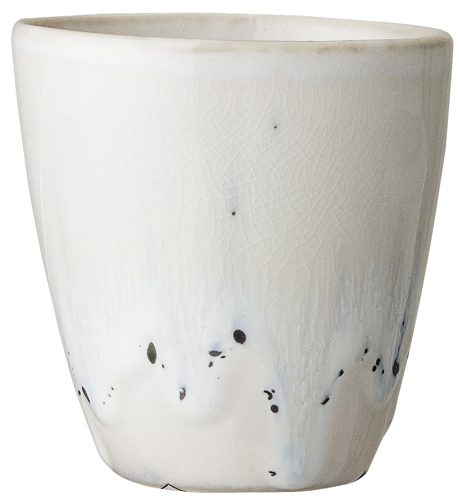 Filiżanka ceramiczna biała 7x8 cm – obraz-1