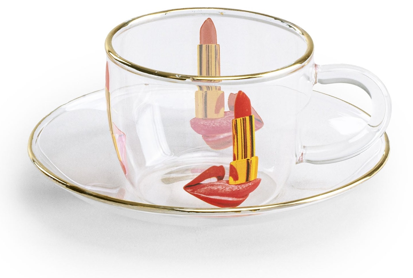 Filiżanka ze spodkiem Tongue – obraz-1