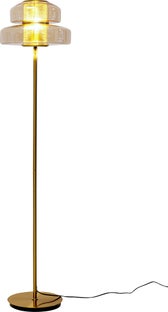 Lampa podłogowa Arcadia bursztynowa 155cm – grafika-1.