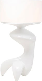 Lámpara pie Flow Figure Blanco 157cm – Imagen-1.