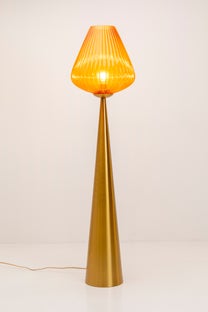 Golvlampa Genie - Orange, 150 cm – bild-1.